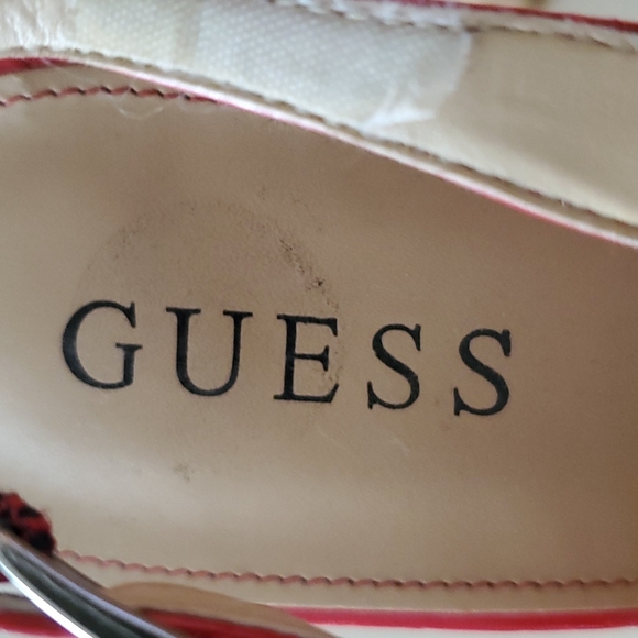GUESS size 8.5 red heels - Picture 6 of 11